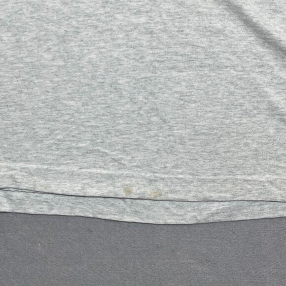 Vintage Czech Republic Shirt Adult XXL Made in USA Gray Tee Wiki Single Stitch - Picture 12 of 14